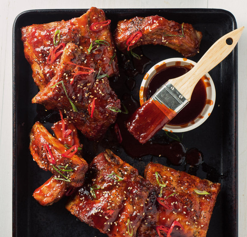 고추장 양념 등갈비 640g Seasoned Pork Back Rib with Red Pepper Paste | The BlueBasket