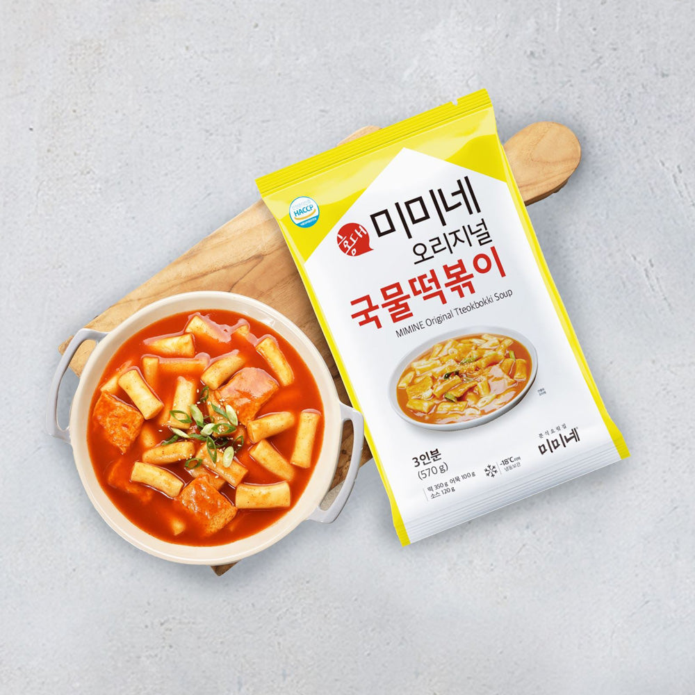 ซุปต้นฉบับ Tteokbokki ชุด미미네오리지널국물이 (3 Pax) 570g | เลินเล่อ