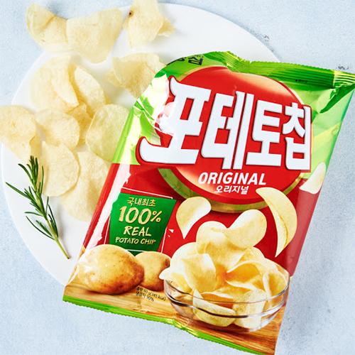 Potato Chip Snack Original 포테토칩 오리지널 (60g) | Nongshim