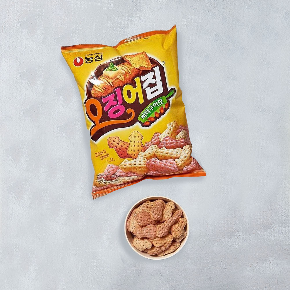 Squid Chip Snack 오징어집 (83g) | Nongshim