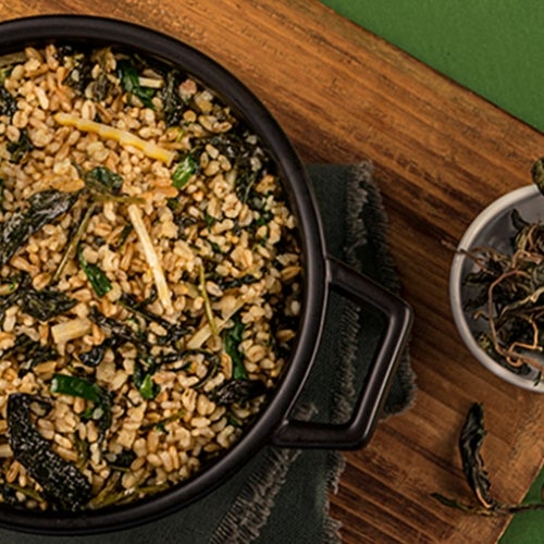 Konjac Rice in Hot pot 곤약솥밥 180g  -Bamboo/ Amur Wallflower 죽순부지깽이 | Dr.Kitchen