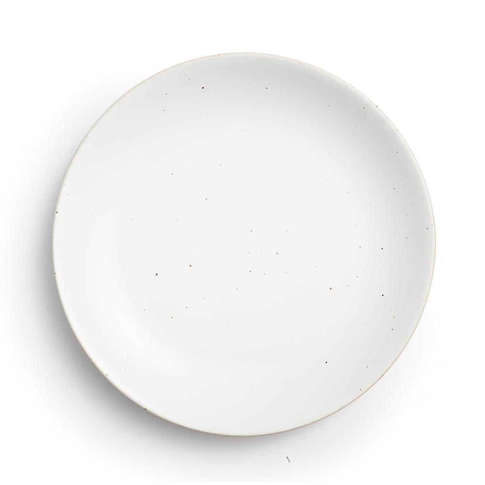 Jeju Round Plate 원접시 27cm (Beige) | SOILBAKER