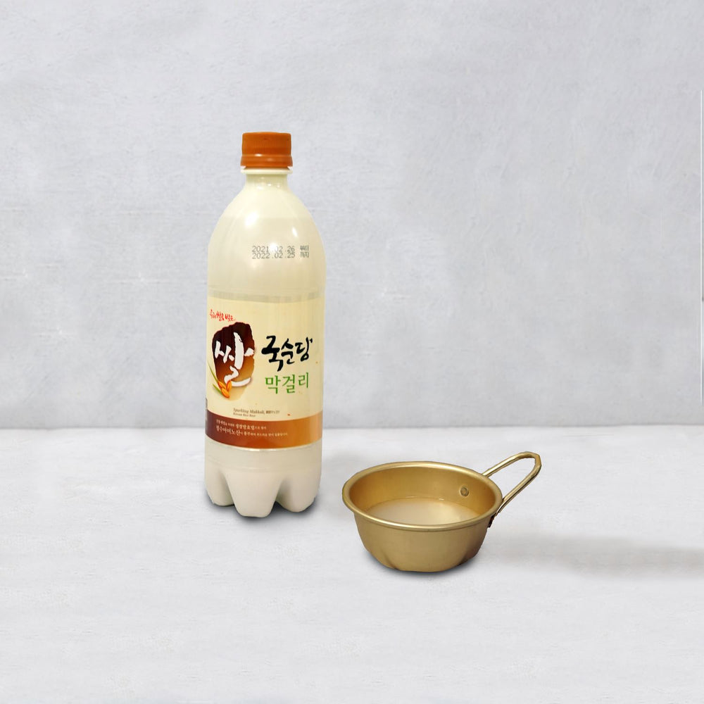 Original Korean Rice Wine Makgeolli 국순당 쌀막걸리 6% (750ml) | Kooksoondang