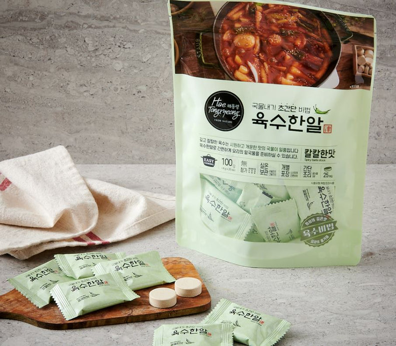 Soup Stock : Spicy taste-seafood 100g 육수한알 칼칼한맛 | Bigmama Seafood