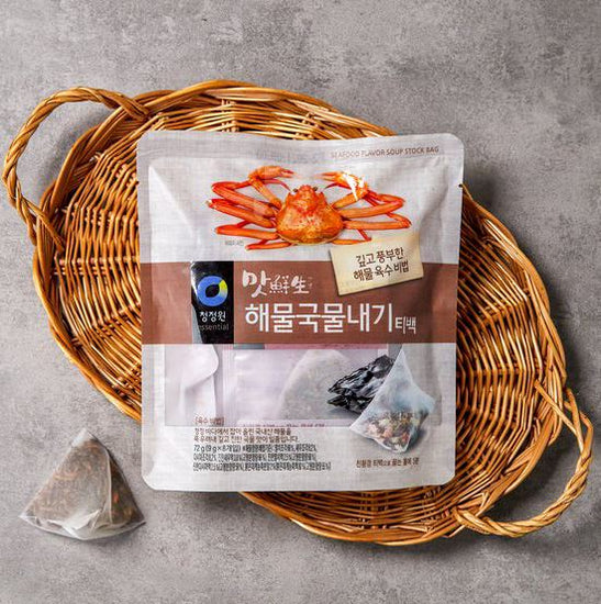 청정원 맛선생 해물 국물내기 티백 72g (9g8입) | Chung Jung One